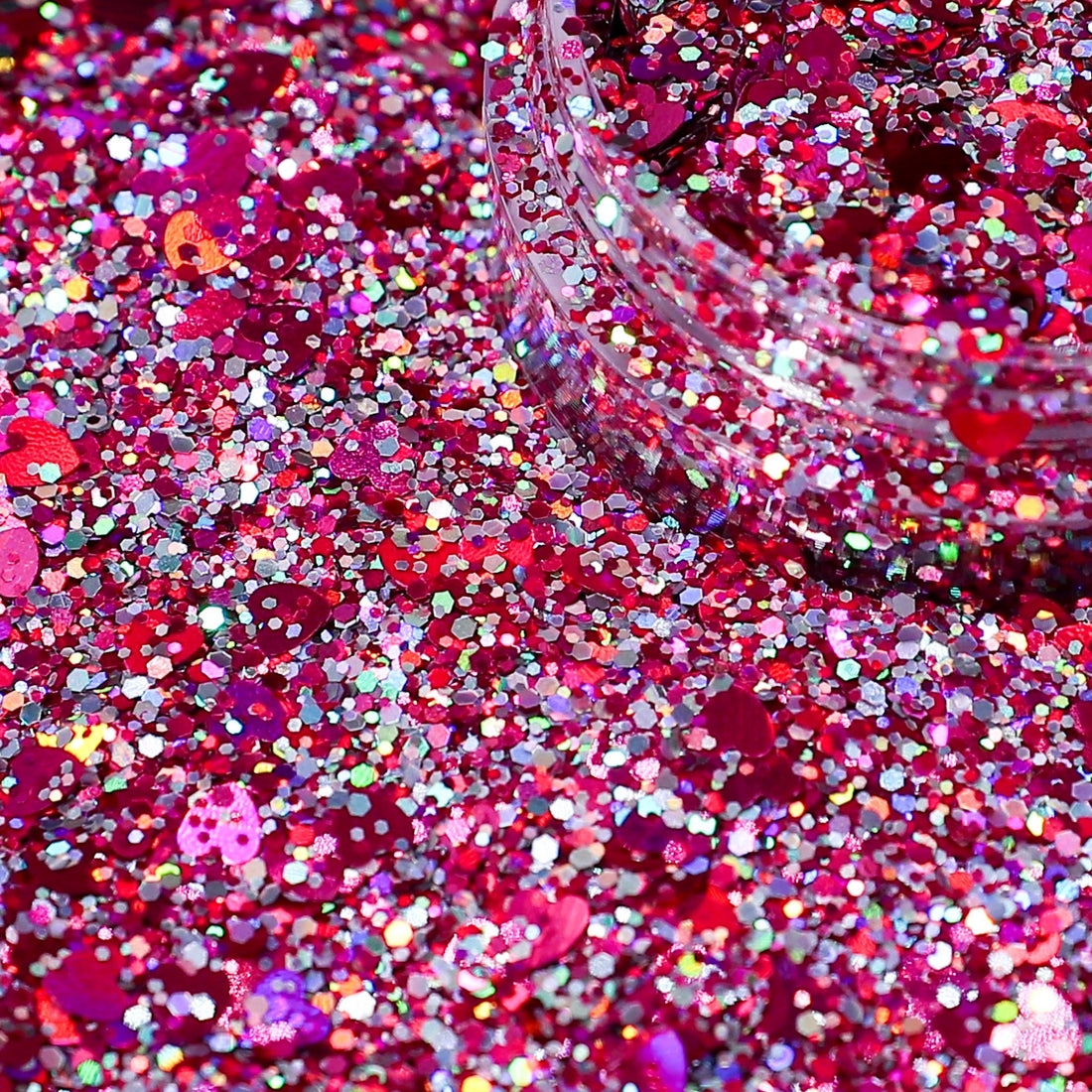 Red Queen Nail Glitter - Tea Party Collection