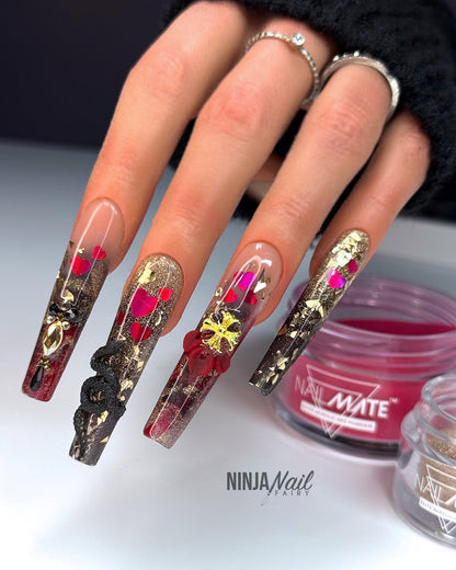 Red Velvet Acrylic Nail Powder