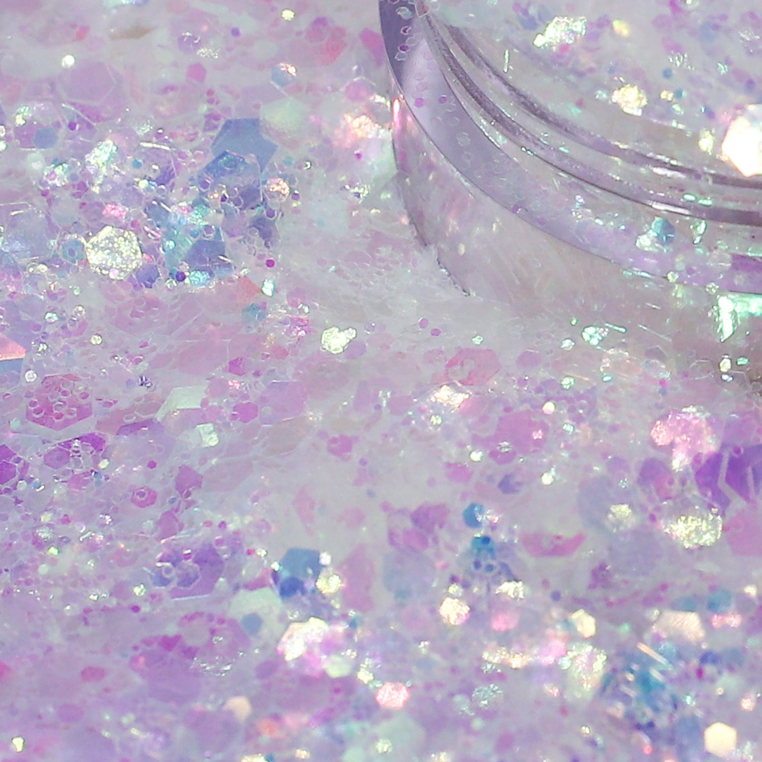 Reflects Nail - Clear Iridescent Nail Glitter