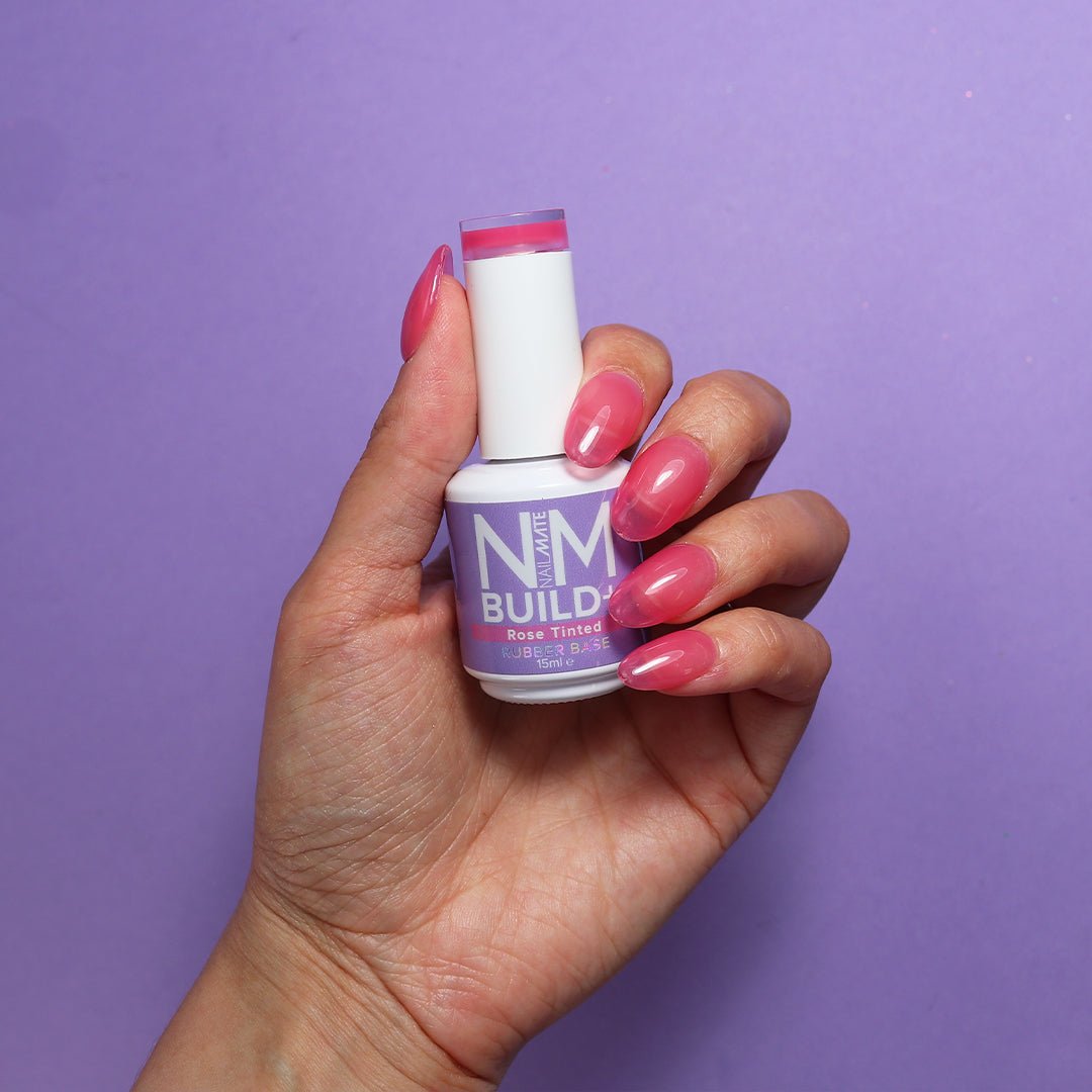 Rose Tinted Sheer Pink Build+ Gel