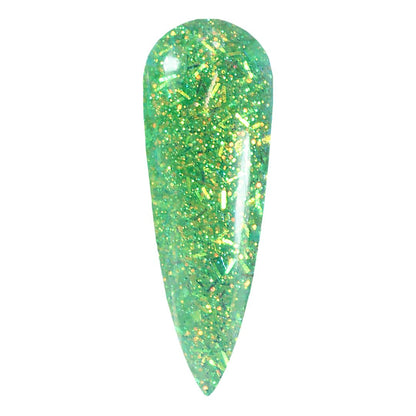 Sour Apple Green Glitter Acrylic Powder