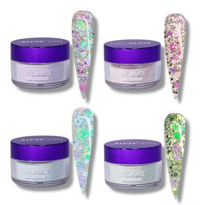 Spring Fling Glitter Acrylic Collection