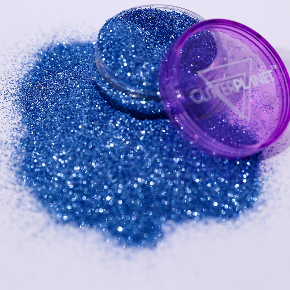 Steel Blue Loose Nail Glitter