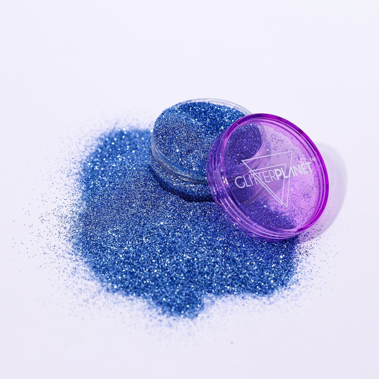 Steel Blue Loose Nail Glitter