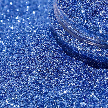 Steel Blue Loose Nail Glitter