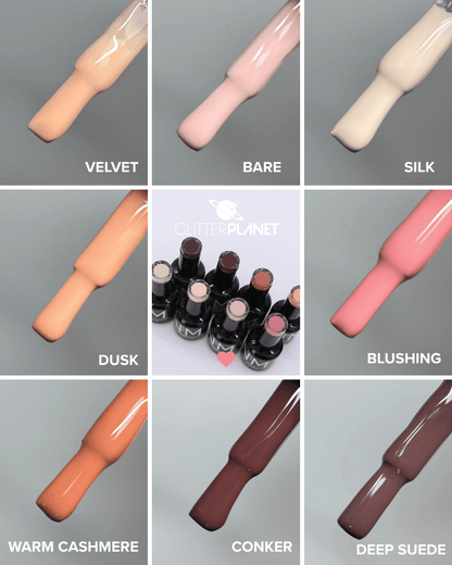 The Bare Edit Nude Gel Polish Collection