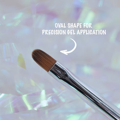 The GEL BRUSH - Double Sided Builder Gel Brush