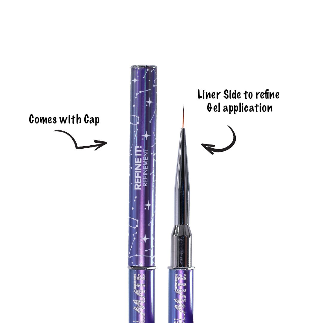 The GEL BRUSH - Double Sided Builder Gel Brush