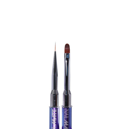 The GEL BRUSH - Double Sided Builder Gel Brush