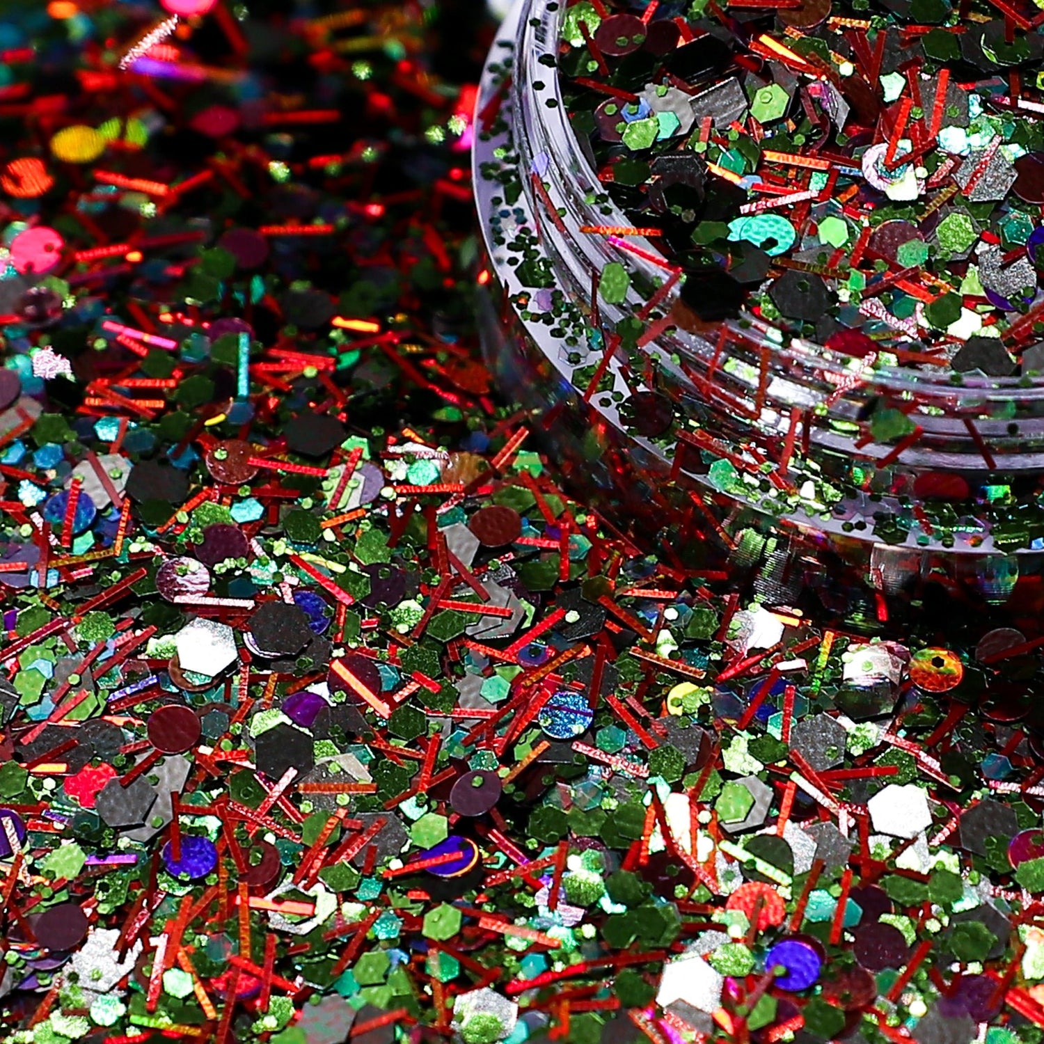 The Hatter Green Nail Glitter - Tea Party Collection