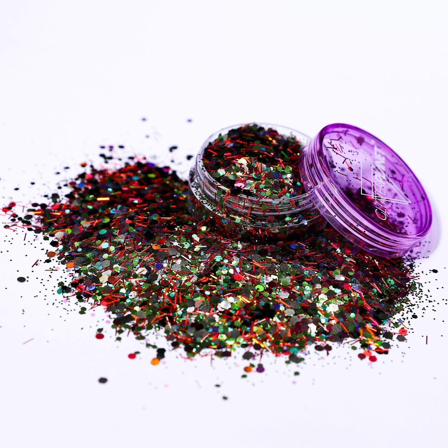 The Hatter Green Nail Glitter - Tea Party Collection