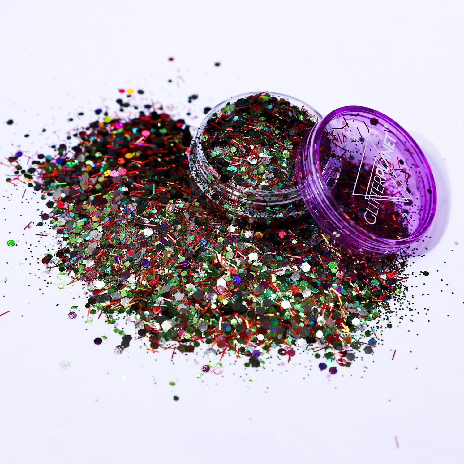 The Hatter Green Nail Glitter - Tea Party Collection