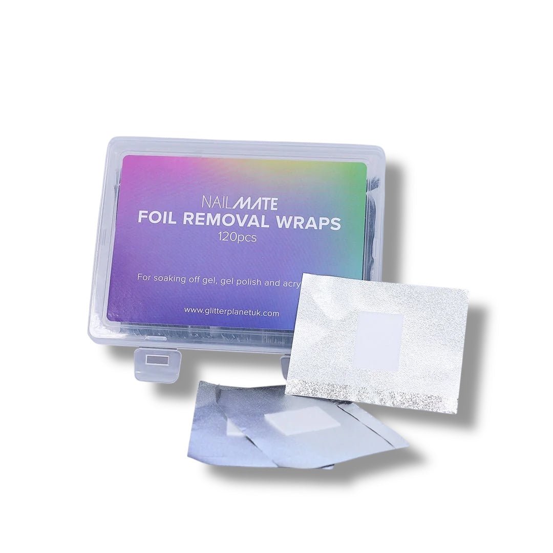 Thin Foil Nail Wraps Remover Pads 120pcs