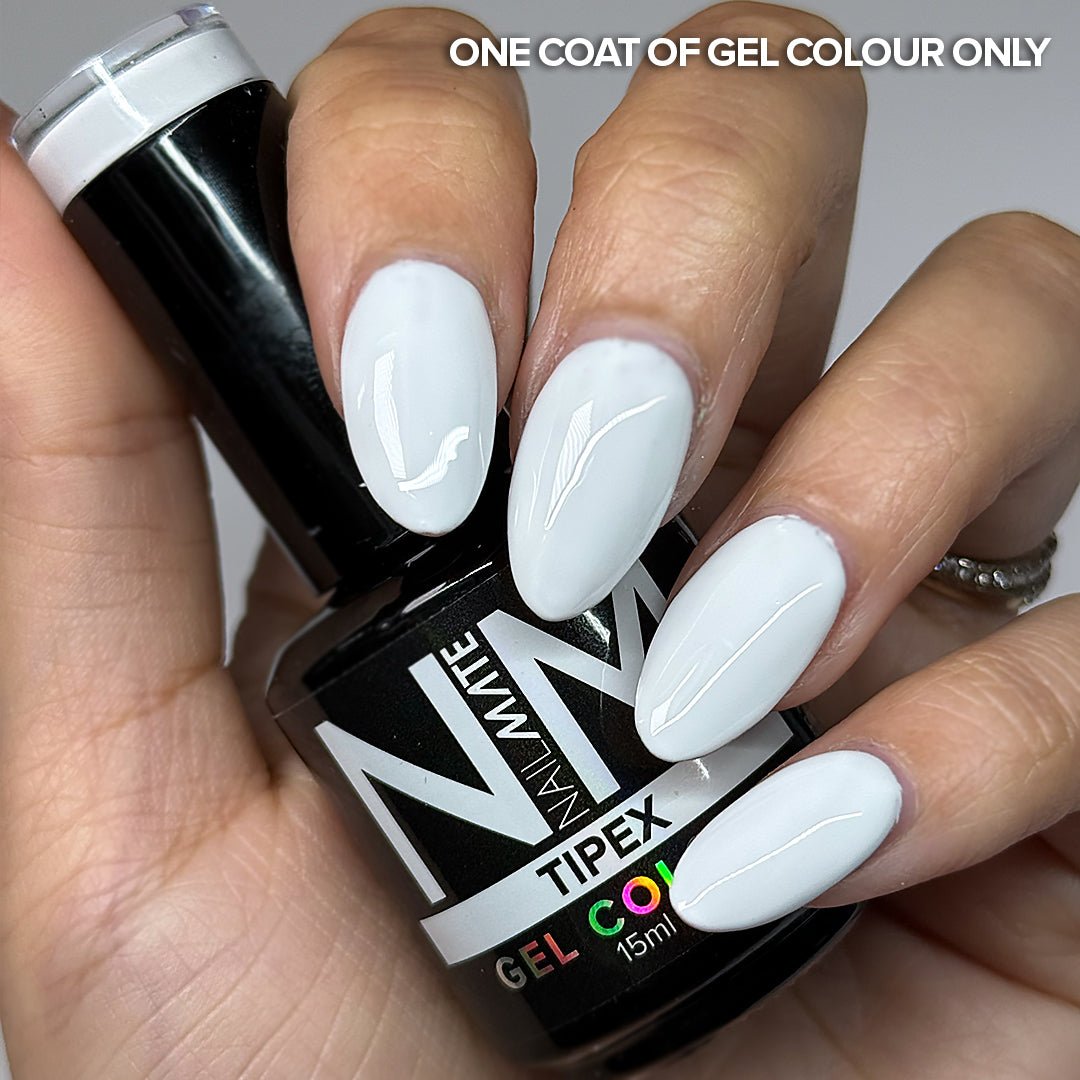 Tipex White Gel Polish