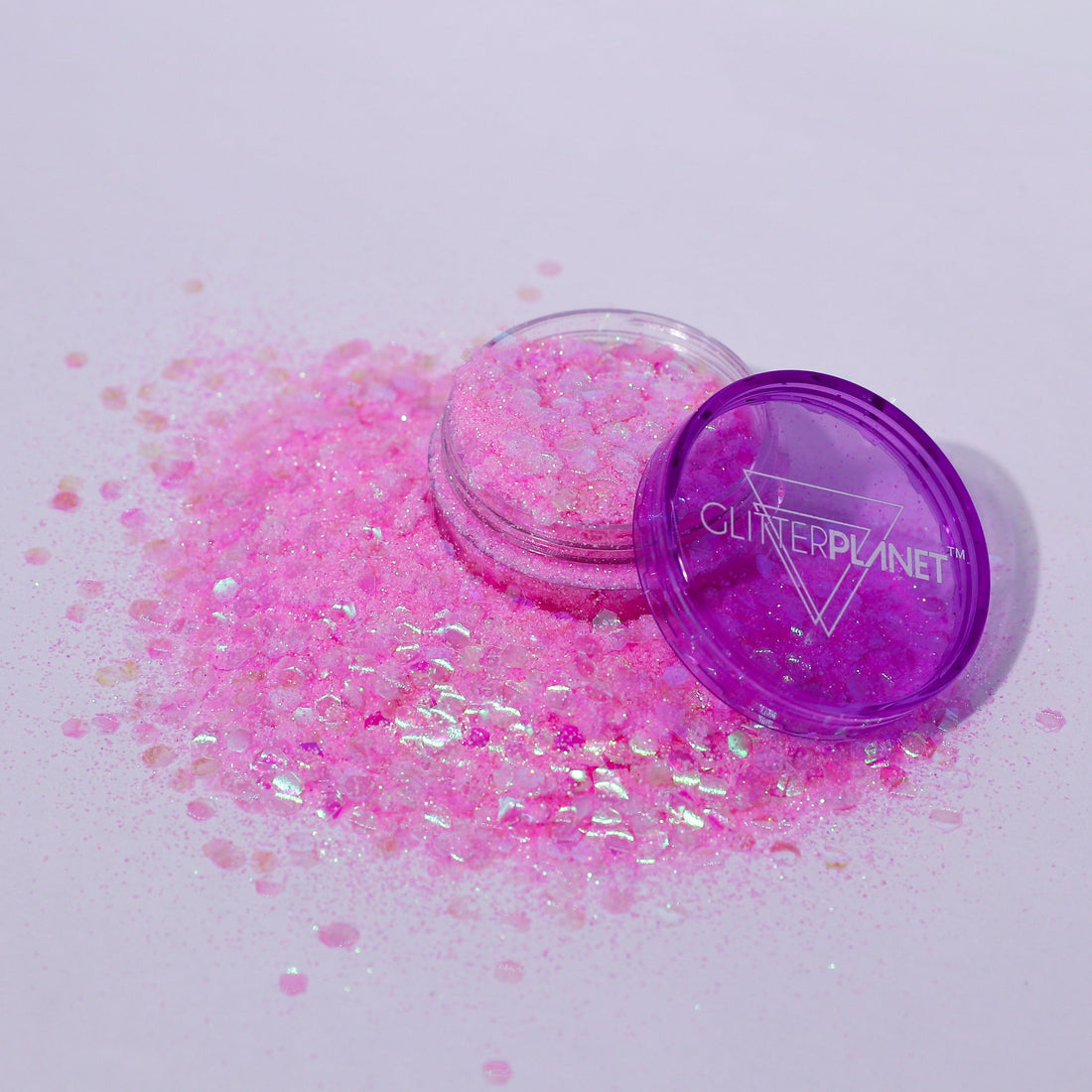 Unicorn Dreams Iridescent Pink Nail Glitter