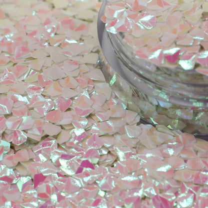 Unicorn Gem | Gem Shape Pink Nail Glitter