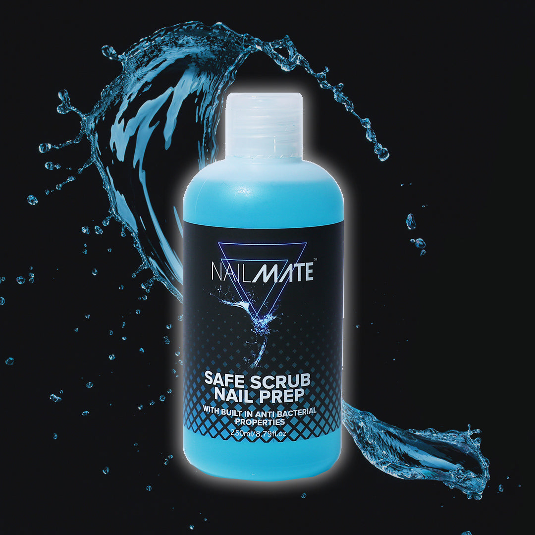 Nail Mate Safe Scrub 2in1 Nail Prep and Cleanser - Unscented