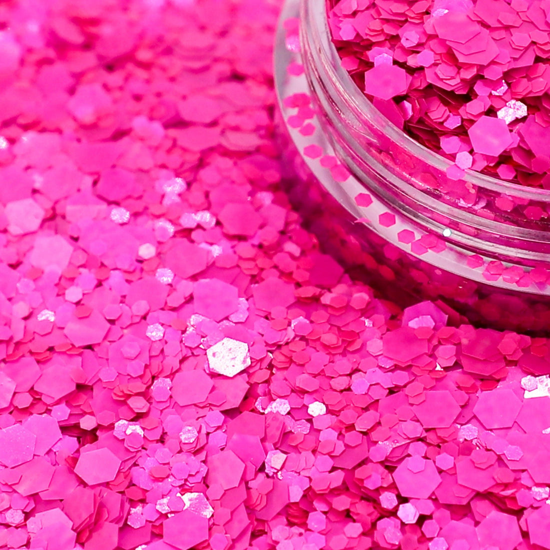 Velvet Pink Nail Glitter