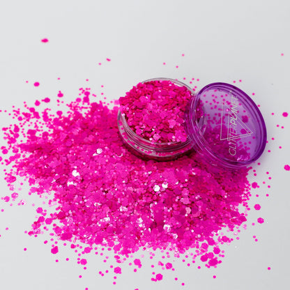 Velvet Pink Nail Glitter