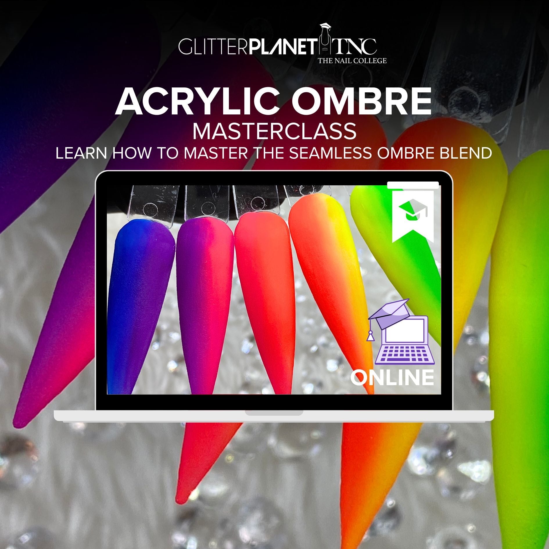 Vertical Rainbow Ombre Masterclass