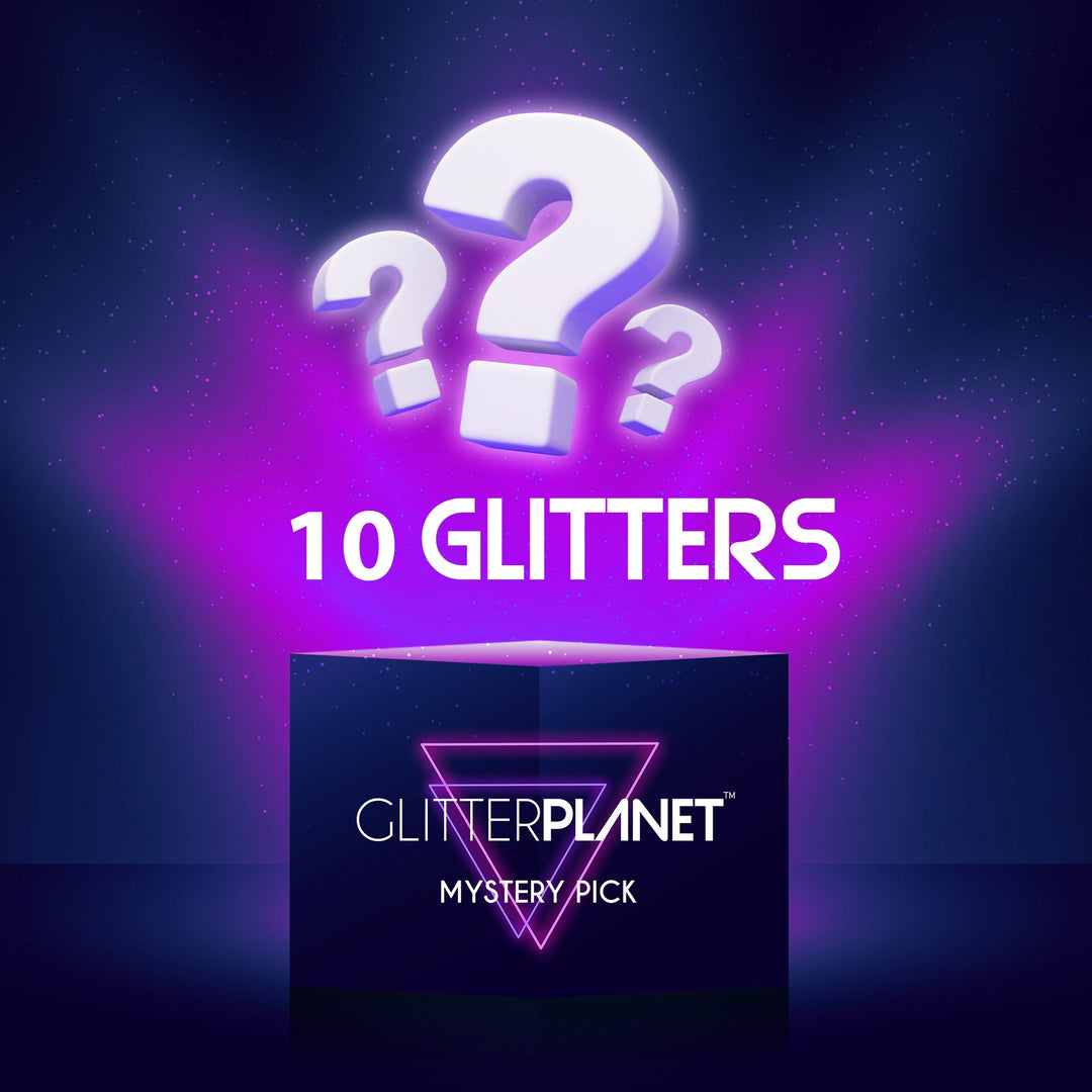 10pcs Glitter Mystery Grab Bag - Glitter Planet