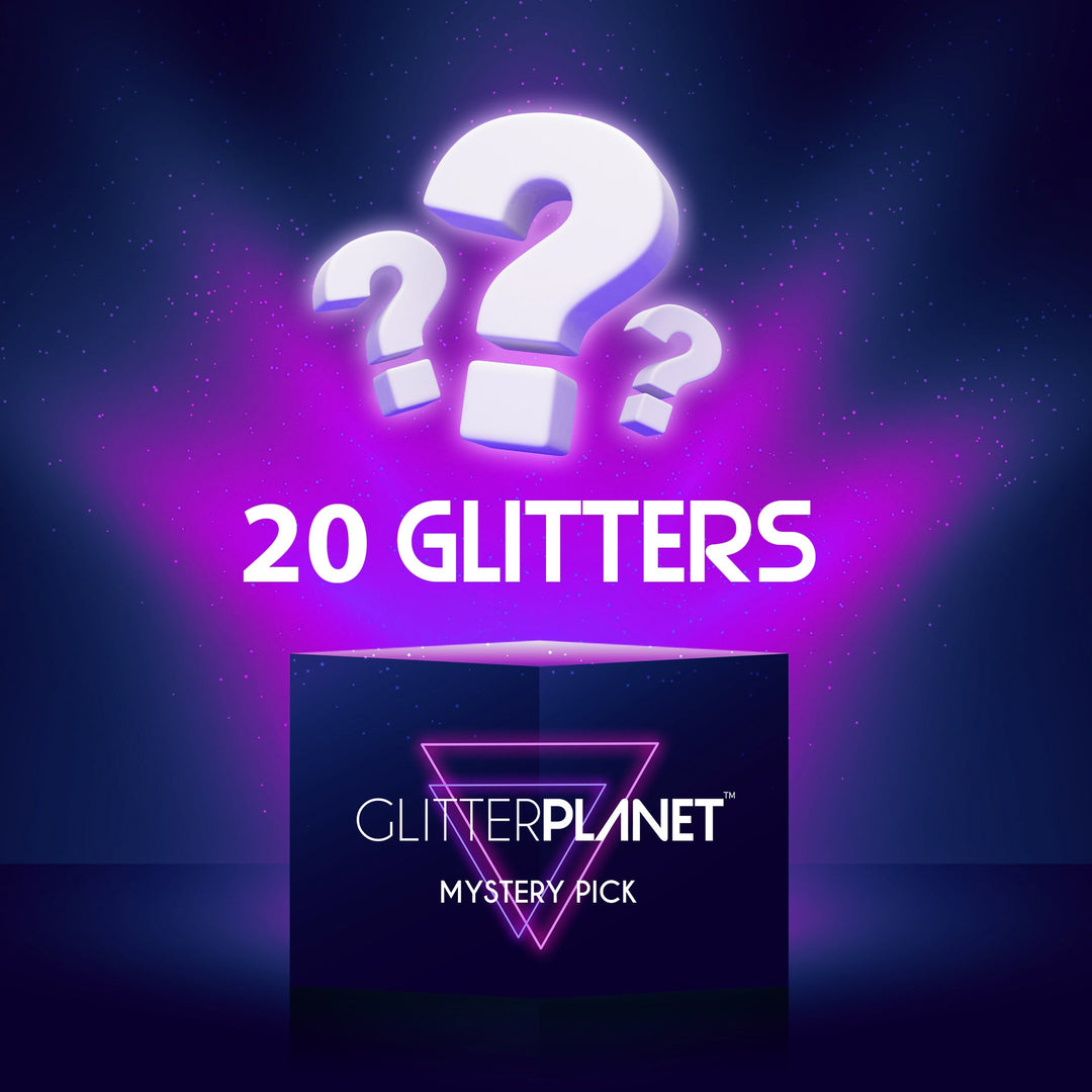 20 Glitters Mystery Grab Bag - Glitter Planet