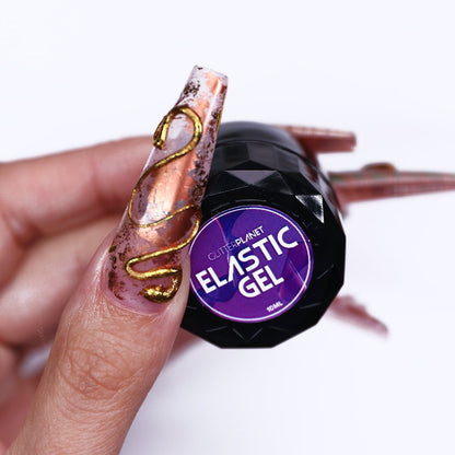 3D Elastic Gel Clear Texture Gel - Glitter Planet