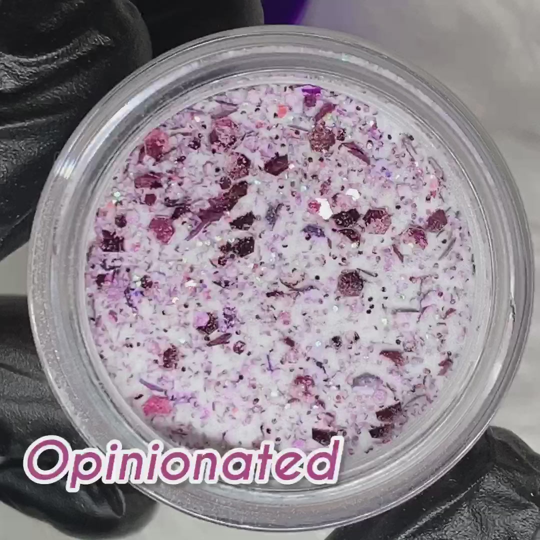 Opinionated Pre Mixed Glitter Acrylic