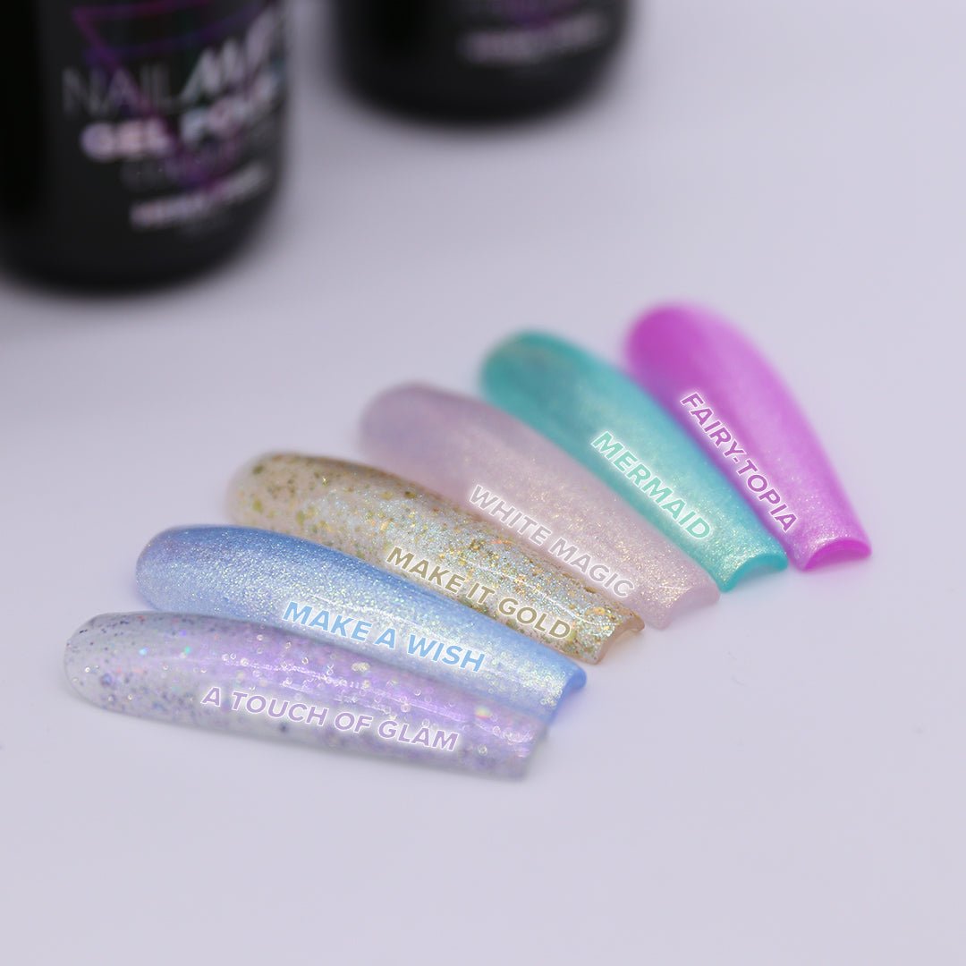 A Touch Of Glam Glitter Gel Polish - Glitter Planet