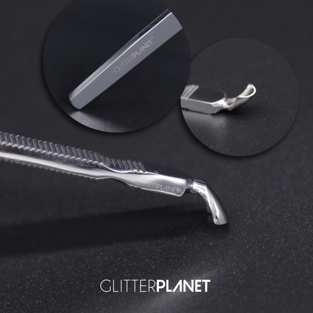 Angled Cuticle Pusher - Silver