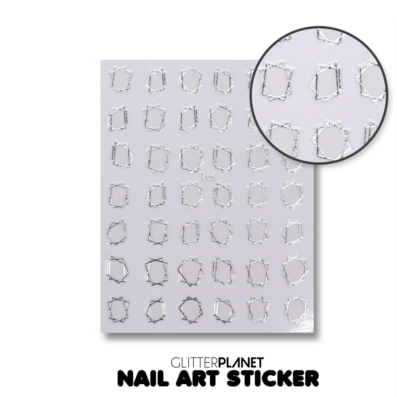 Art Frame Nail Sticker