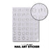 Art Frame Nail Sticker