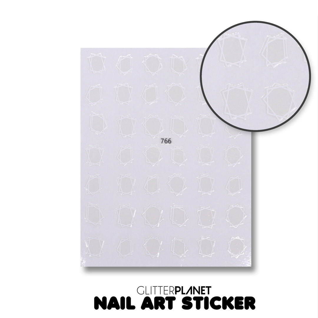 Art Frame Nail Sticker