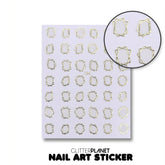 Art Frame Nail Sticker