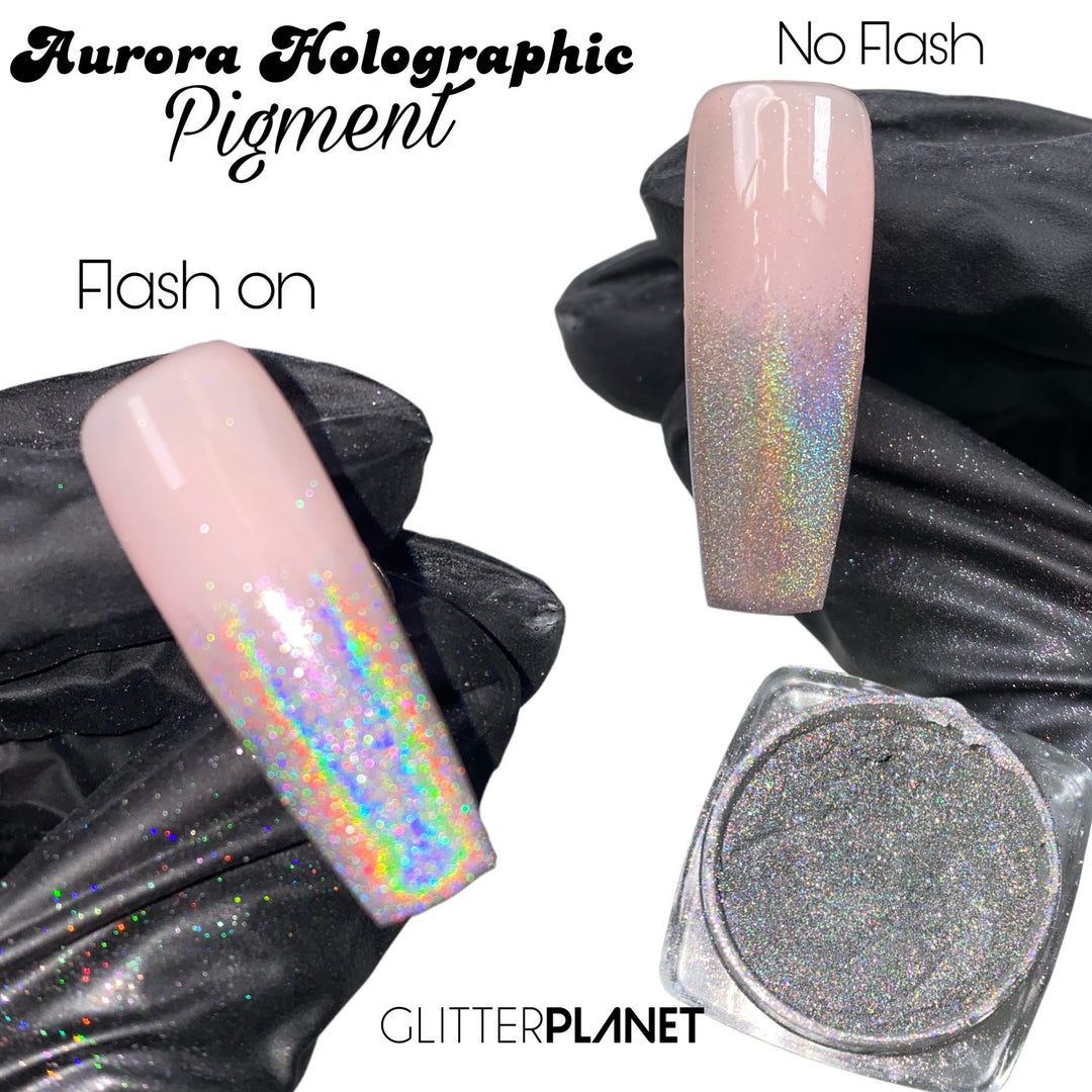 Aurora Holographic Chrome Pigment