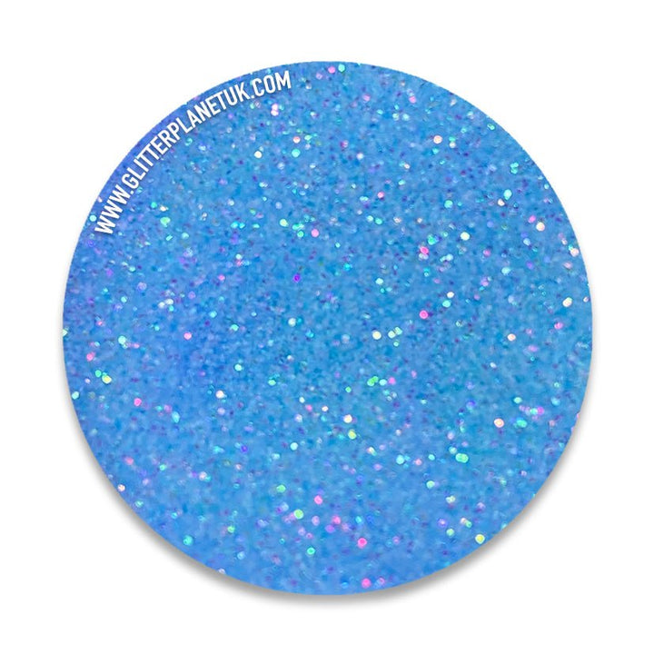Baby Blue - Rainbow Iridescent Nail Glitter - Glitter Planet