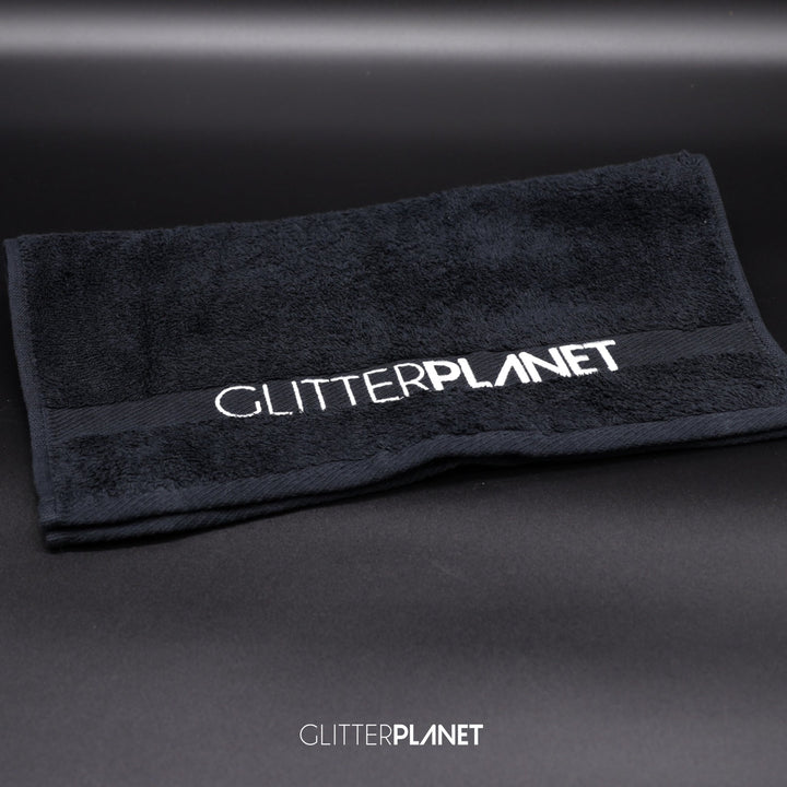 Black or White Glitter Planet Desk Towel