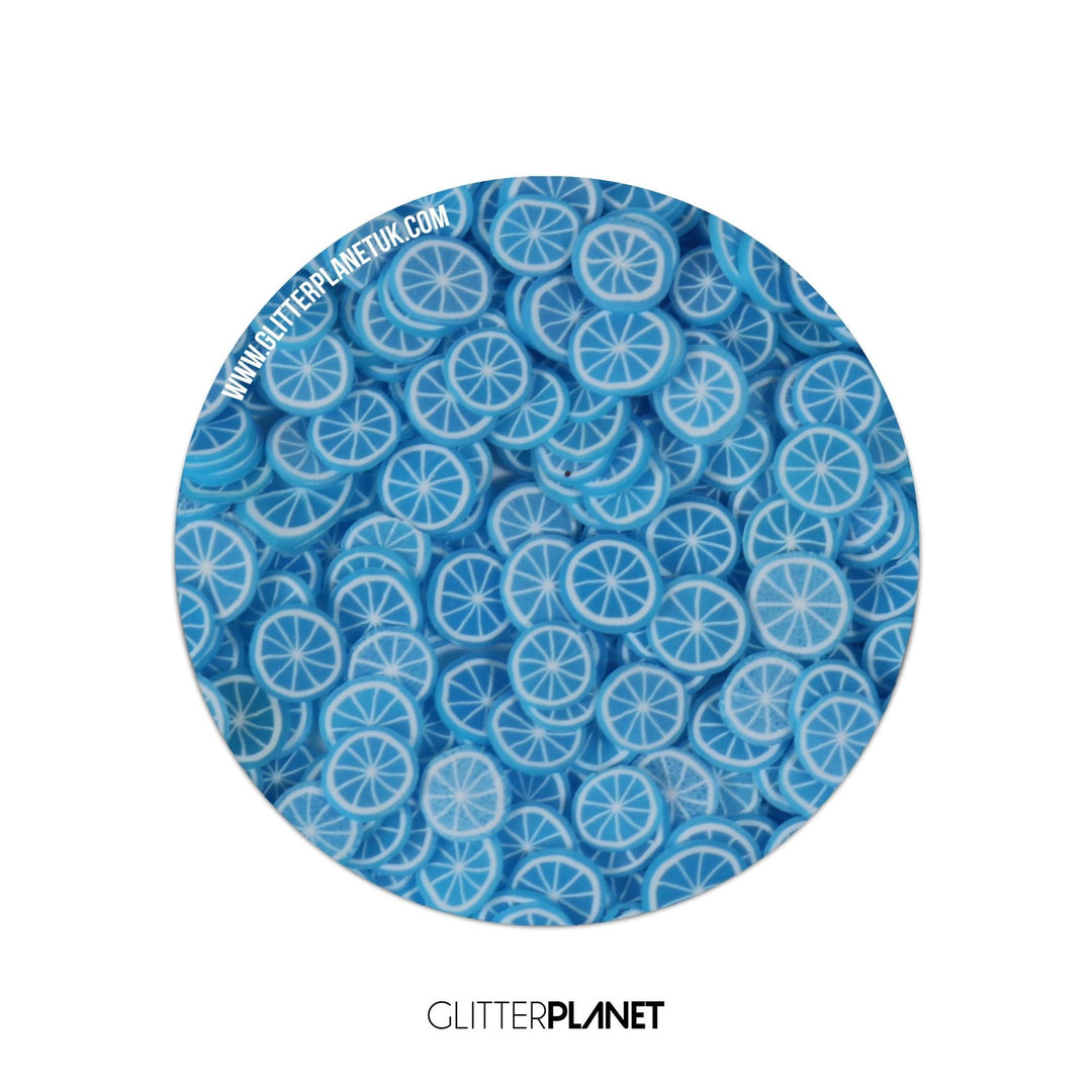 Blue Fruit Slice - Fruit Fimo 10g