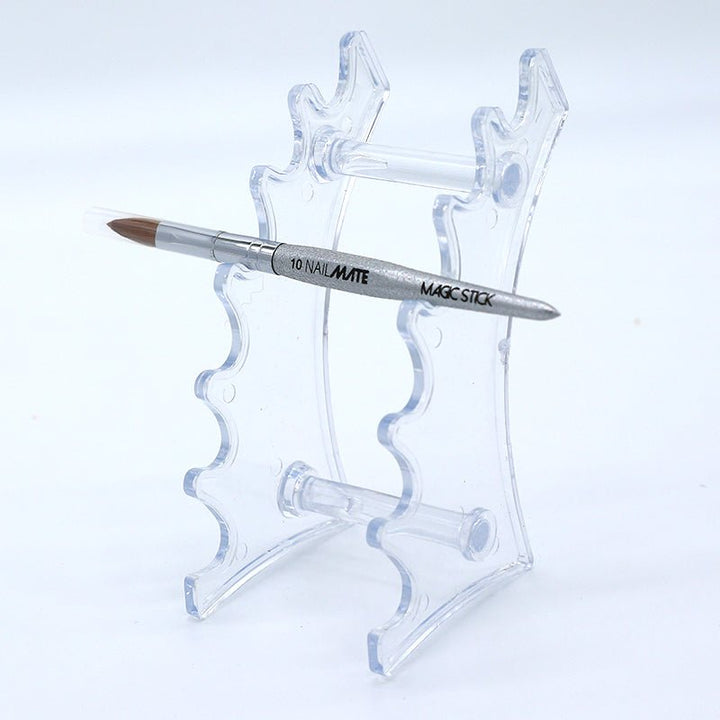 brush organise and cuticle pen display stand for nail desk