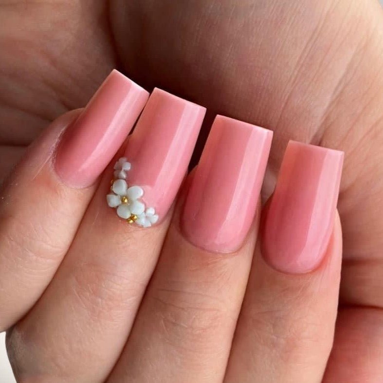 candy pink cover acrylic nail powder