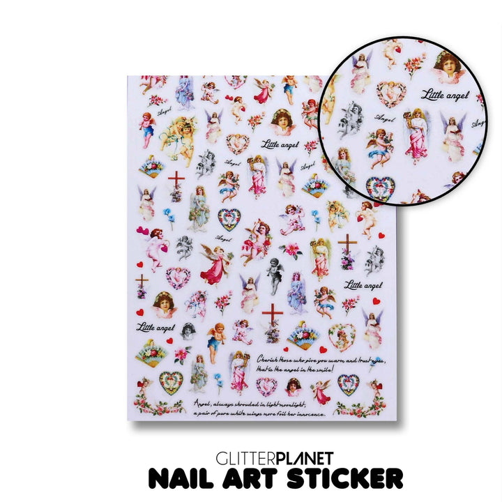 Cherub Nail Art Stickers