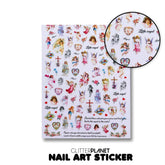 Cherub Nail Art Stickers