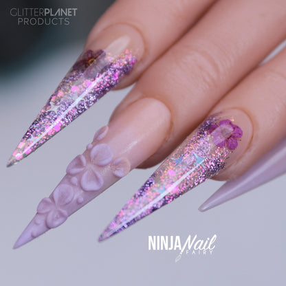 Lilac Rose Acrylic Nail Powder - Glitter Planet