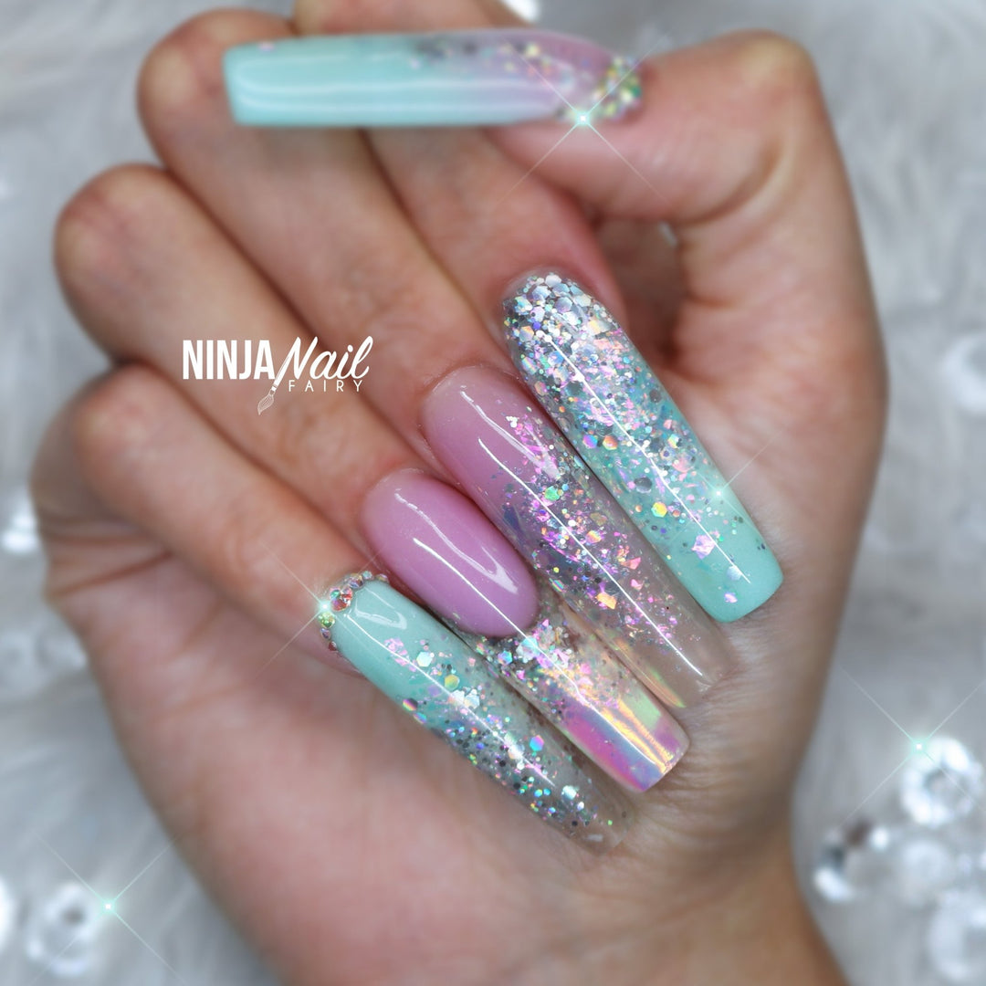 Colour Acrylic Powder | Mint Ninja 10g