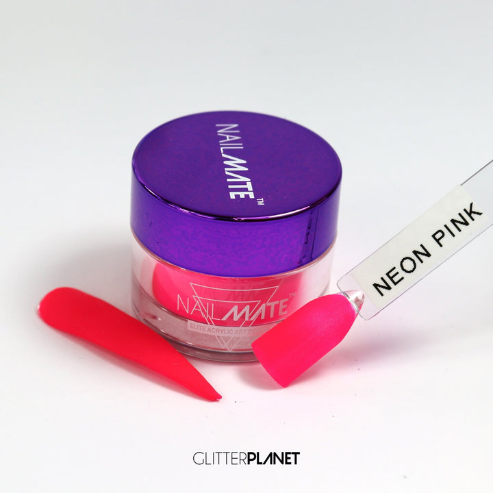 Colour Acrylic Powder | Neon Pink 10g