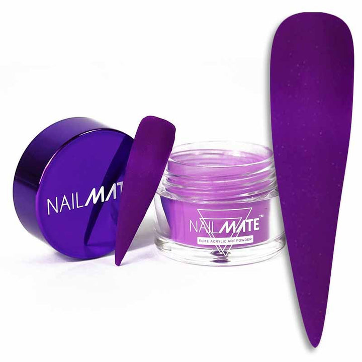 Neon Purple Acrylic Nail Powder 10g - Glitter Planet