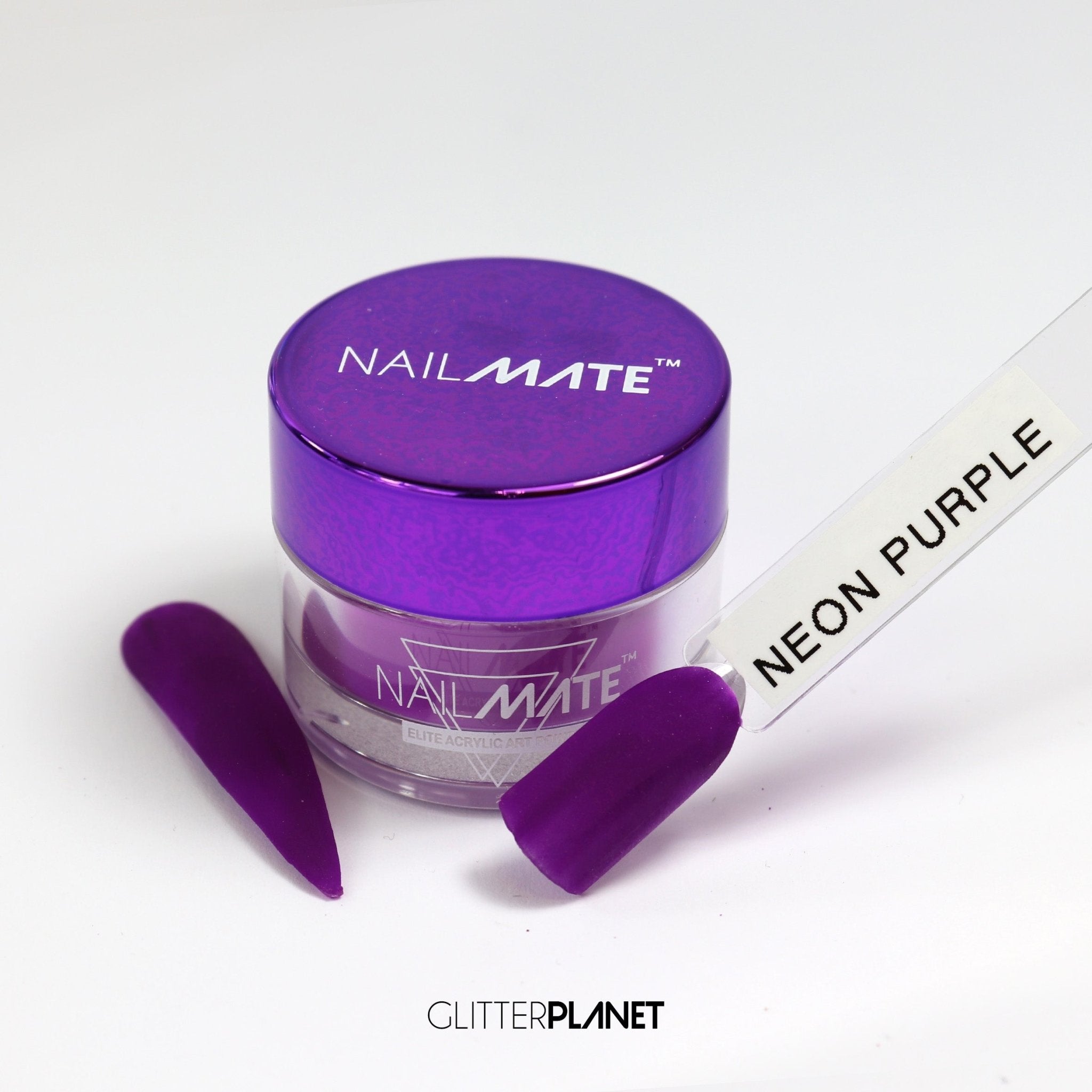 Colour Acrylic Powder | Neon Purple 28g