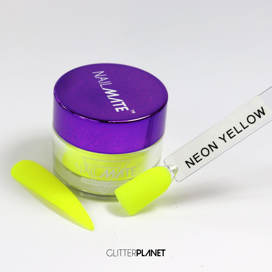 Colour Acrylic Powder | Neon Yellow 10g-28g