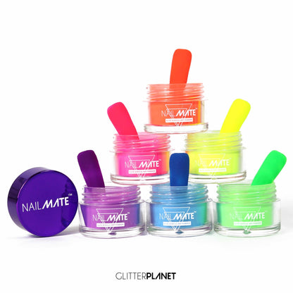 Coloured Acrylic Set x 6 | Neon