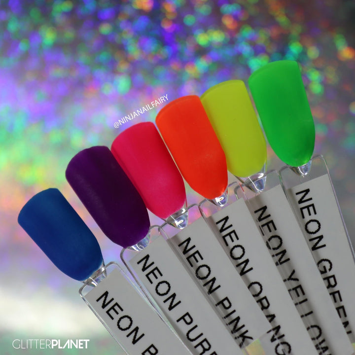 Coloured Acrylic Set x 6 | Neon